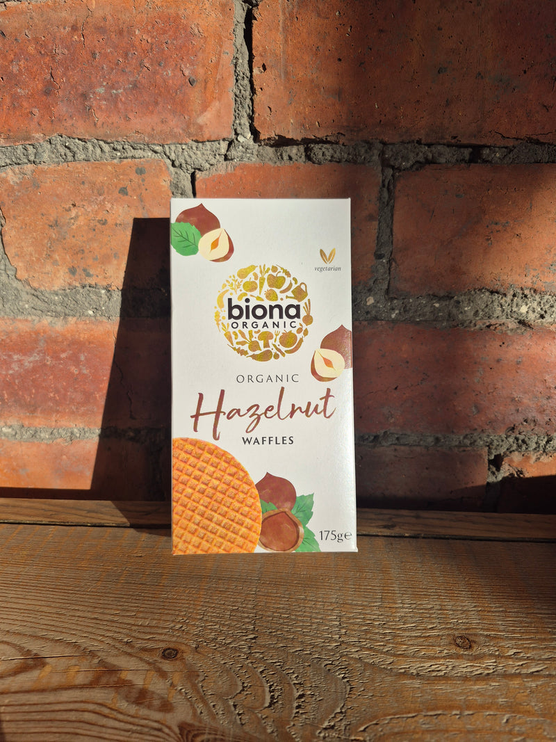 Biona Hazelnut Waffles (ORGANIC)