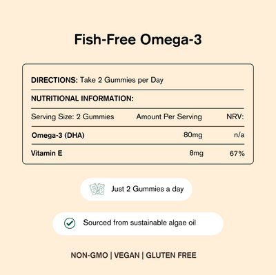 Vegums Fish-Free Omega 3